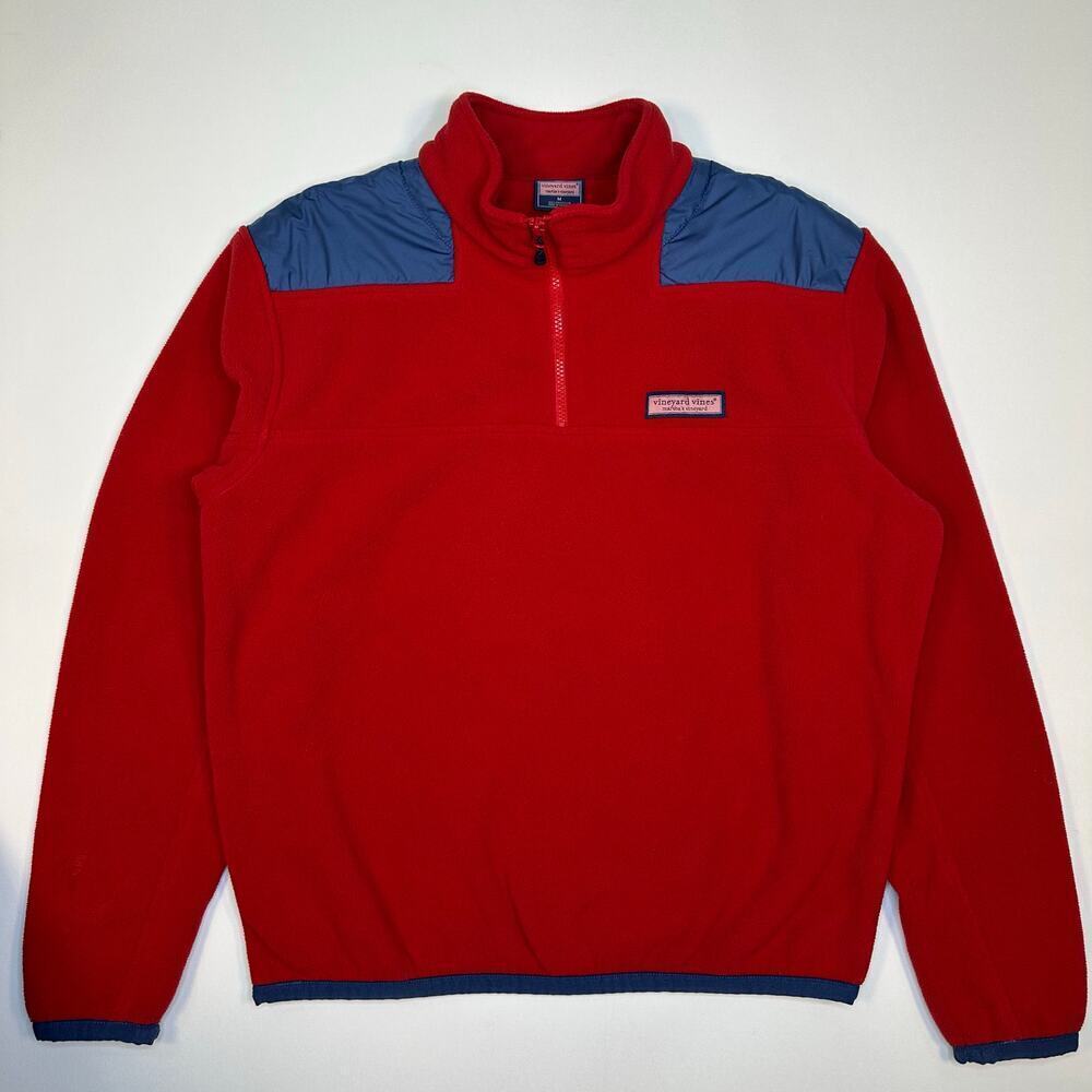 Vineyard Vines Fleece Quarter Zip Pullover Men’s Medium